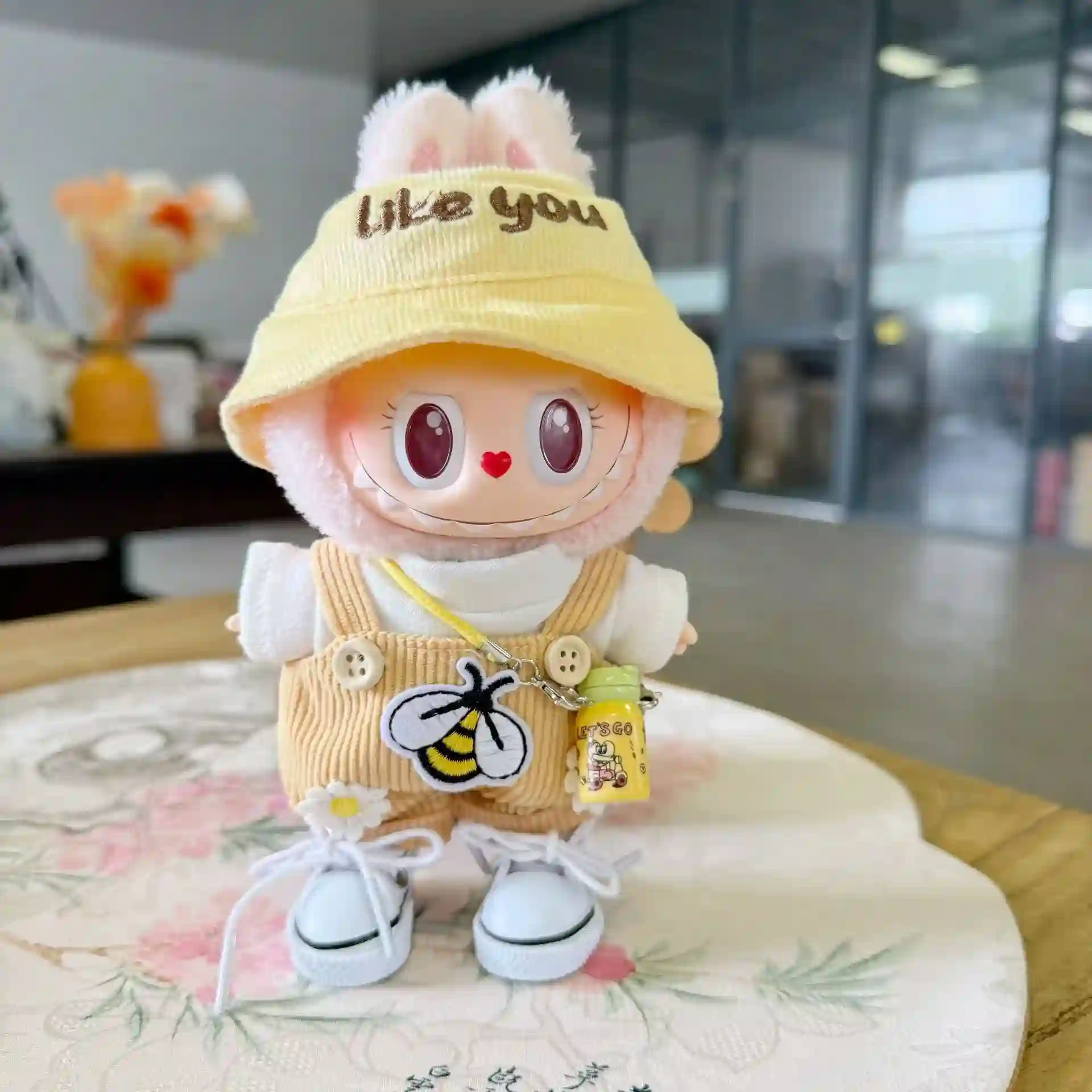 second generation labubu doll summer clothing
