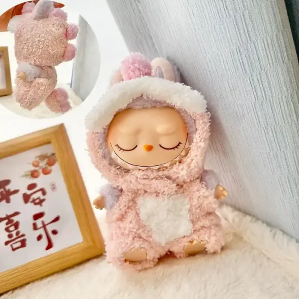 soft and cuddly labubu doll clothes animal costumes for play