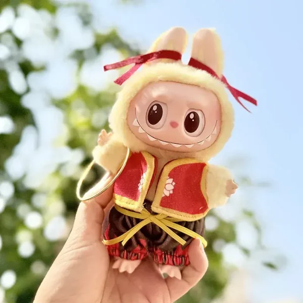 soft and stretchy labubu doll clothes comfortable material