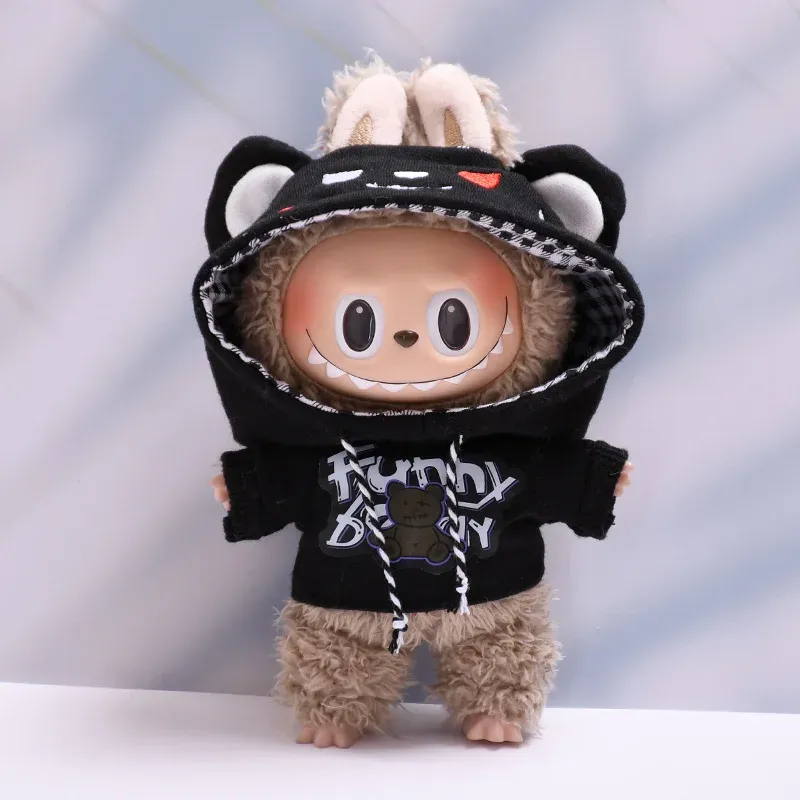 soft cotton labubu hoodie perfect for v1 v2 v3 dolls