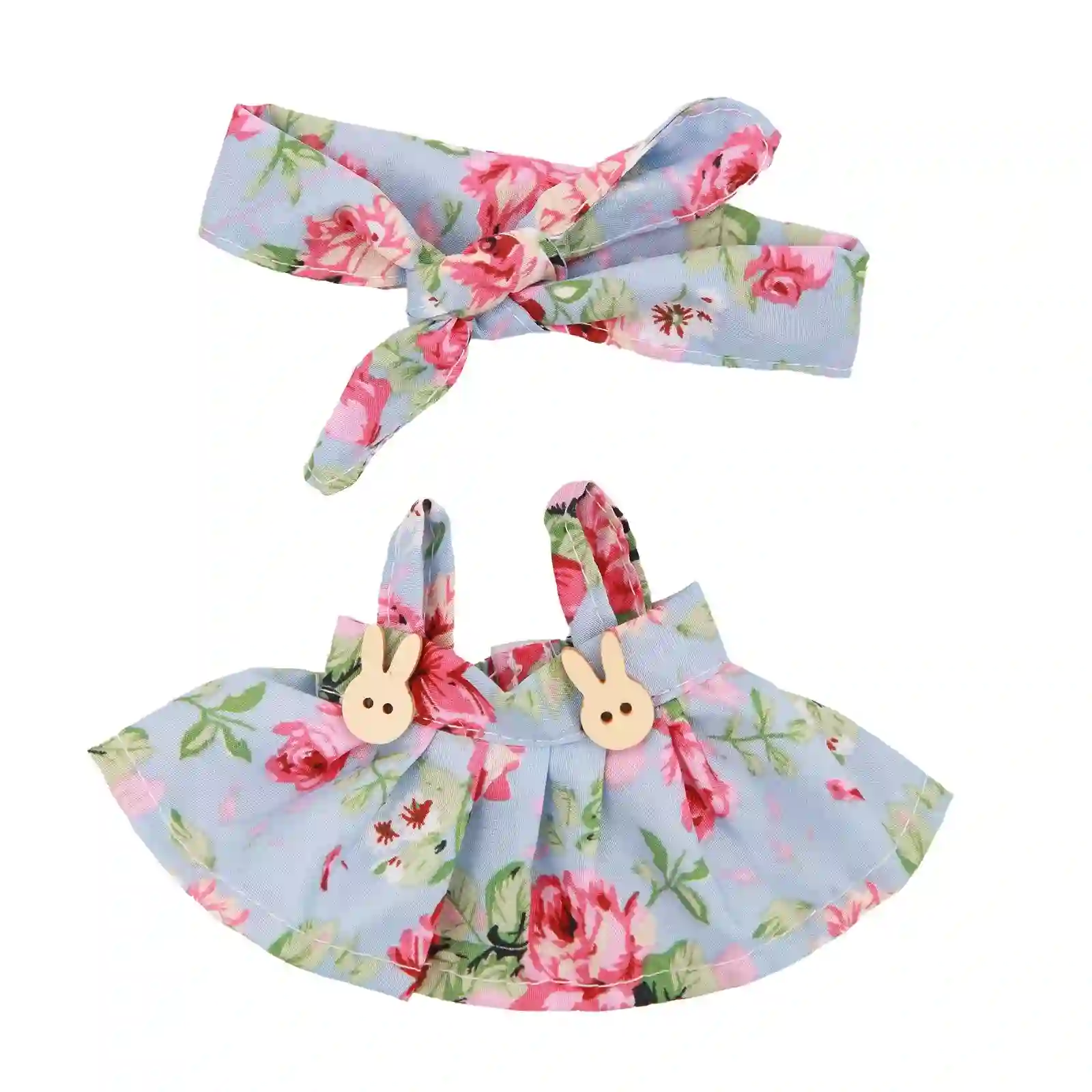 soft lightweight labubu doll dress and accessories
