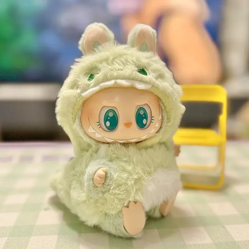 soft plush labubu animal costumes perfect fit 15 17cm dolls