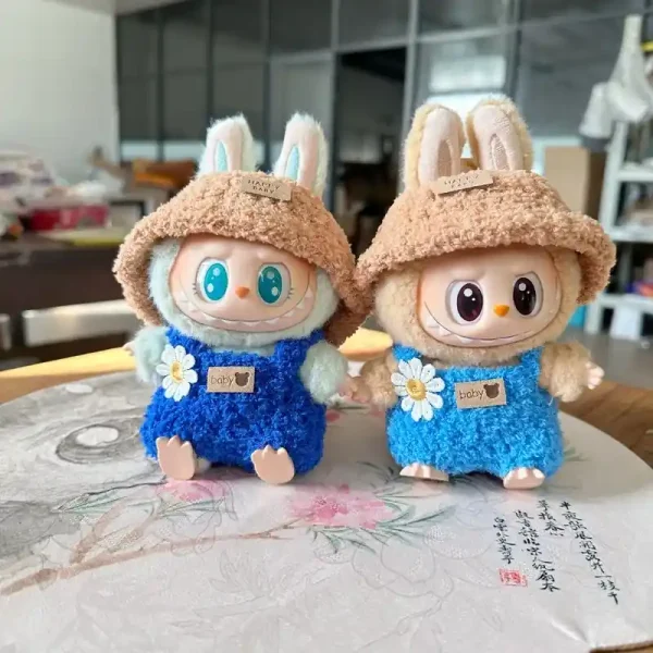 soft plush labubu bunny outfit for improved doll appearance