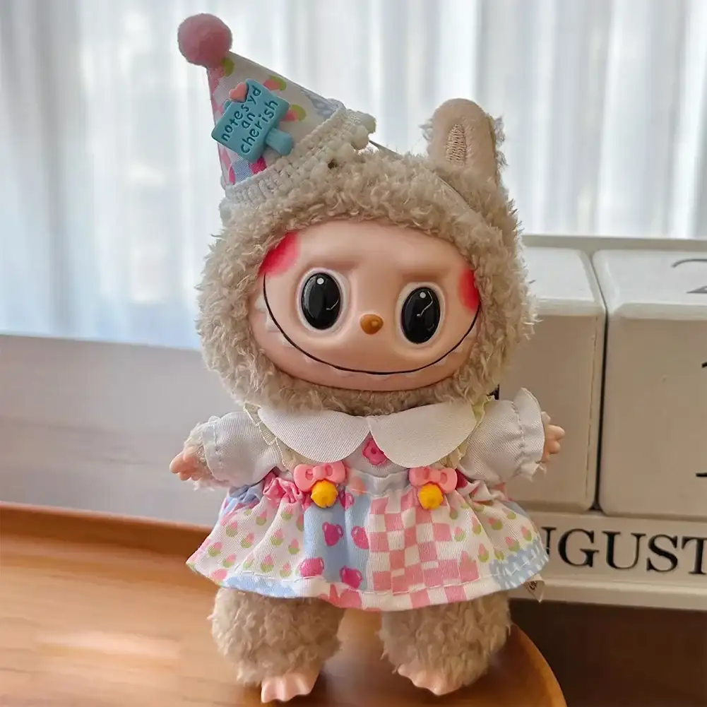 stylish 17cm Labubu doll outfits perfect fit comfortable