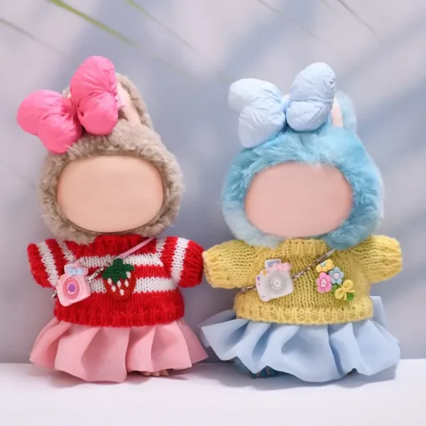 stylish 17cm doll outfit set for imaginative play