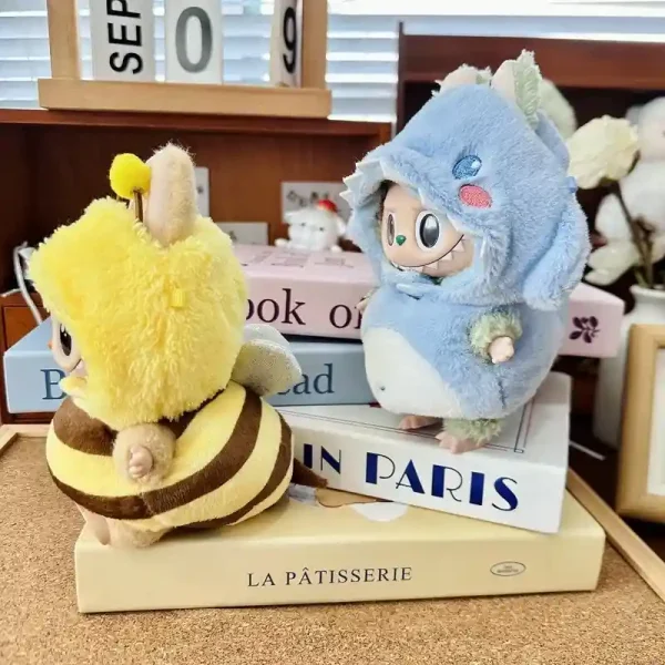 stylish and adorable 17cm Labubu doll costumes