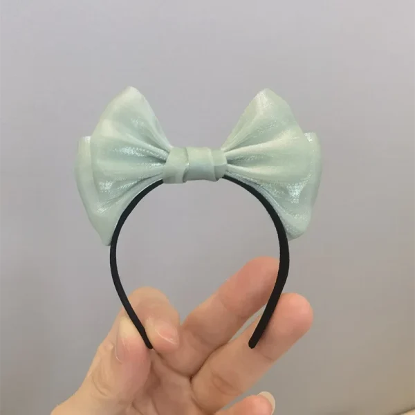 stylish bow headbands for 17cm Labubu doll photography props