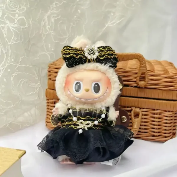 stylish halloween outfit for labubu v1 v2 v3 dolls