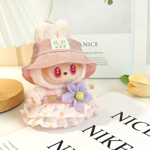 stylish labubu doll outfit set casual cute sophisticated elegance