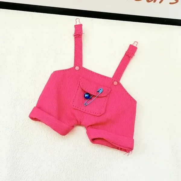summer themed labubu doll clothes replacement set with belt