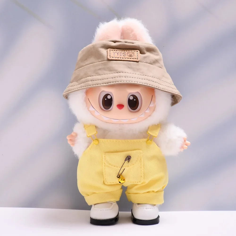 taupe bucket hat to complete labubu bunny costume