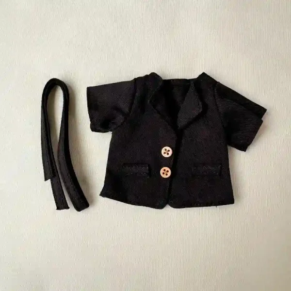 two piece blazer outfit for 17cm Labubu fashion doll