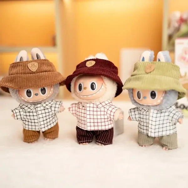 understated elegance Labubu doll outfit