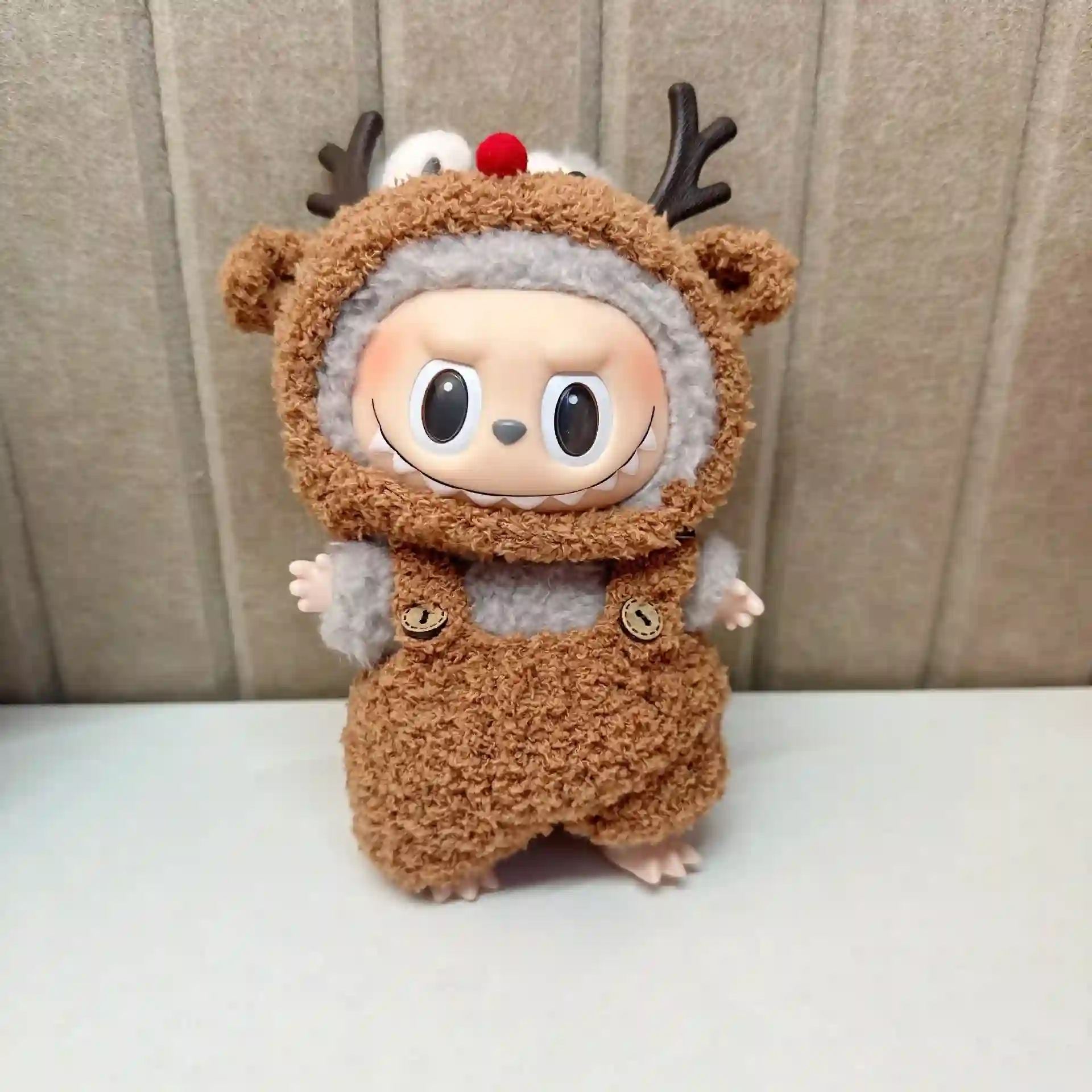 unique Labubu crochet astronaut costume bunny ears helmet