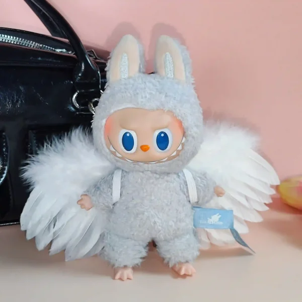 unique labubu doll costume angel demon wings outfit