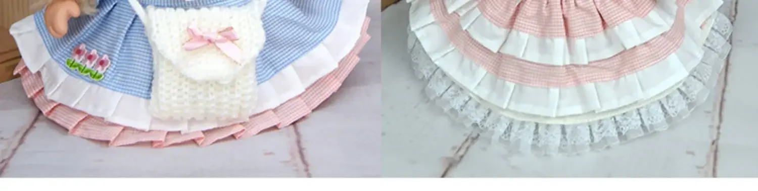 winter wonderland labubu doll clothing set new arrival
